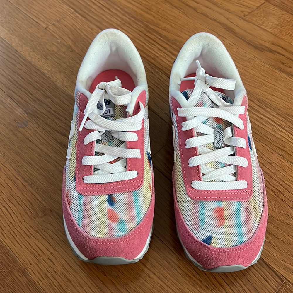 New Balance Kids Sneakers - Pink and White
